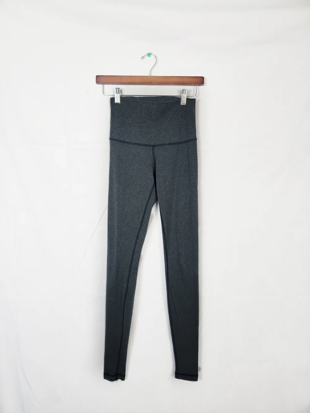 Lululemon Wunder Under High-Rise Leggings – Heathered Gray (Size Small / 4-6)